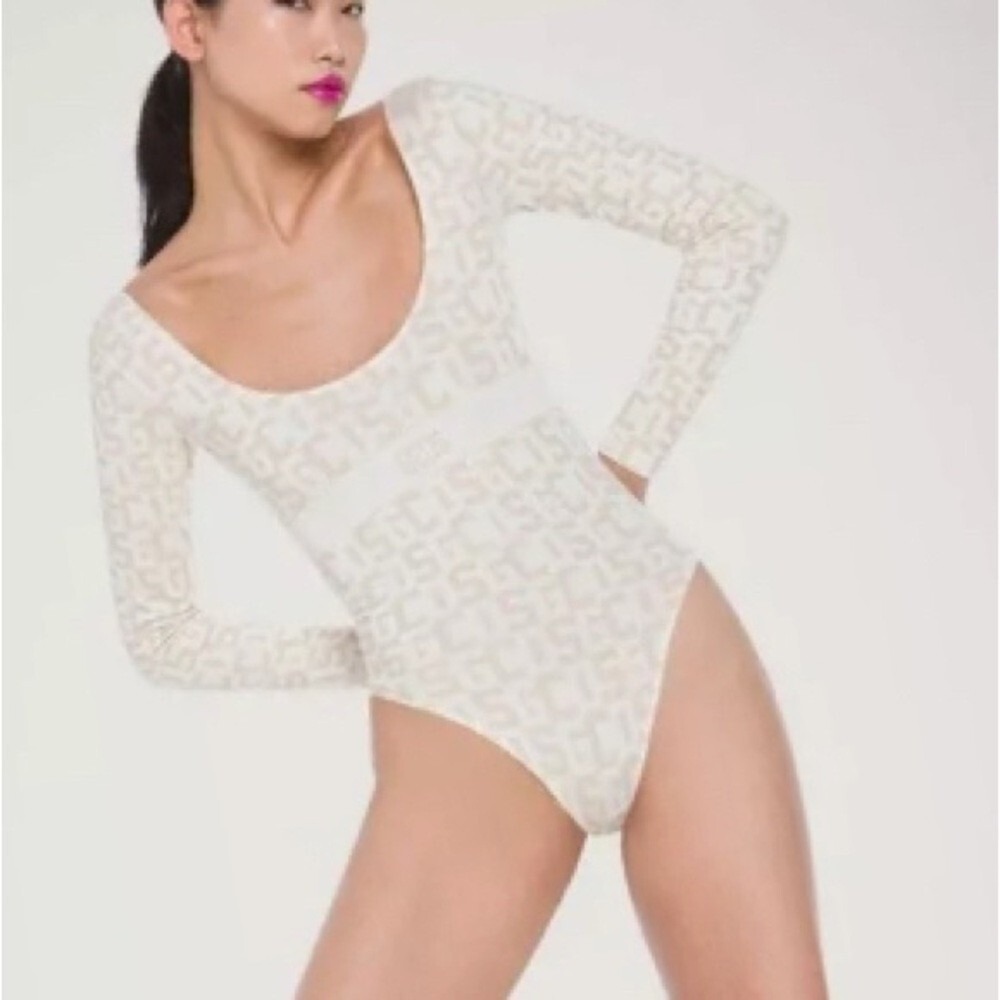 Next Wolford X GCDS Monogram Bodysuit size large‎